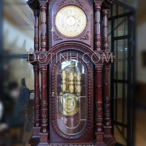 DH02: Đồng hồ Máy RUBY - Gỗ Cẩm Lai