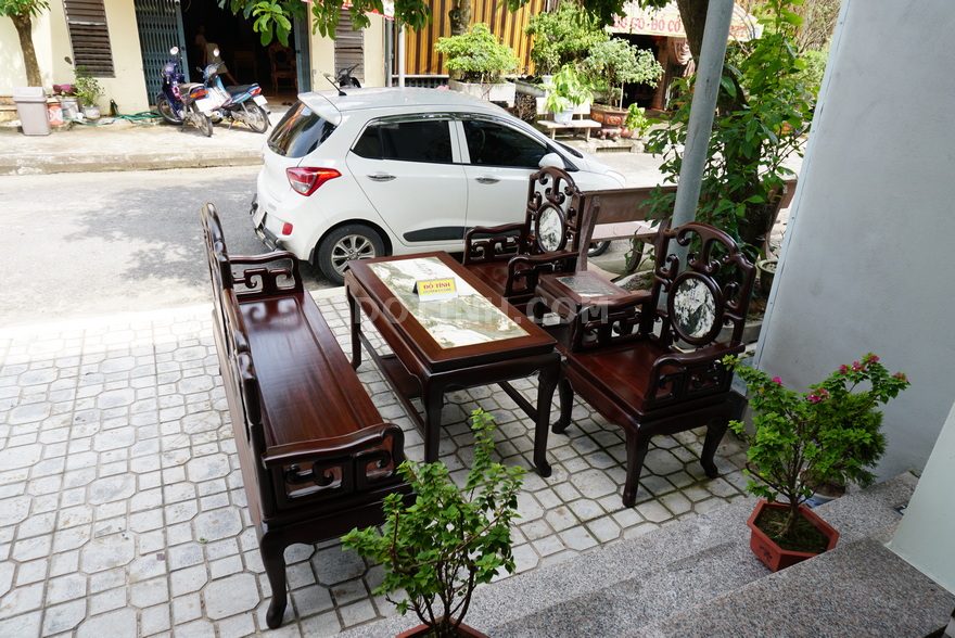 Bộ trường kỷ gỗ gụ tháng 9: "Những bản hòa phối giao mùa"
