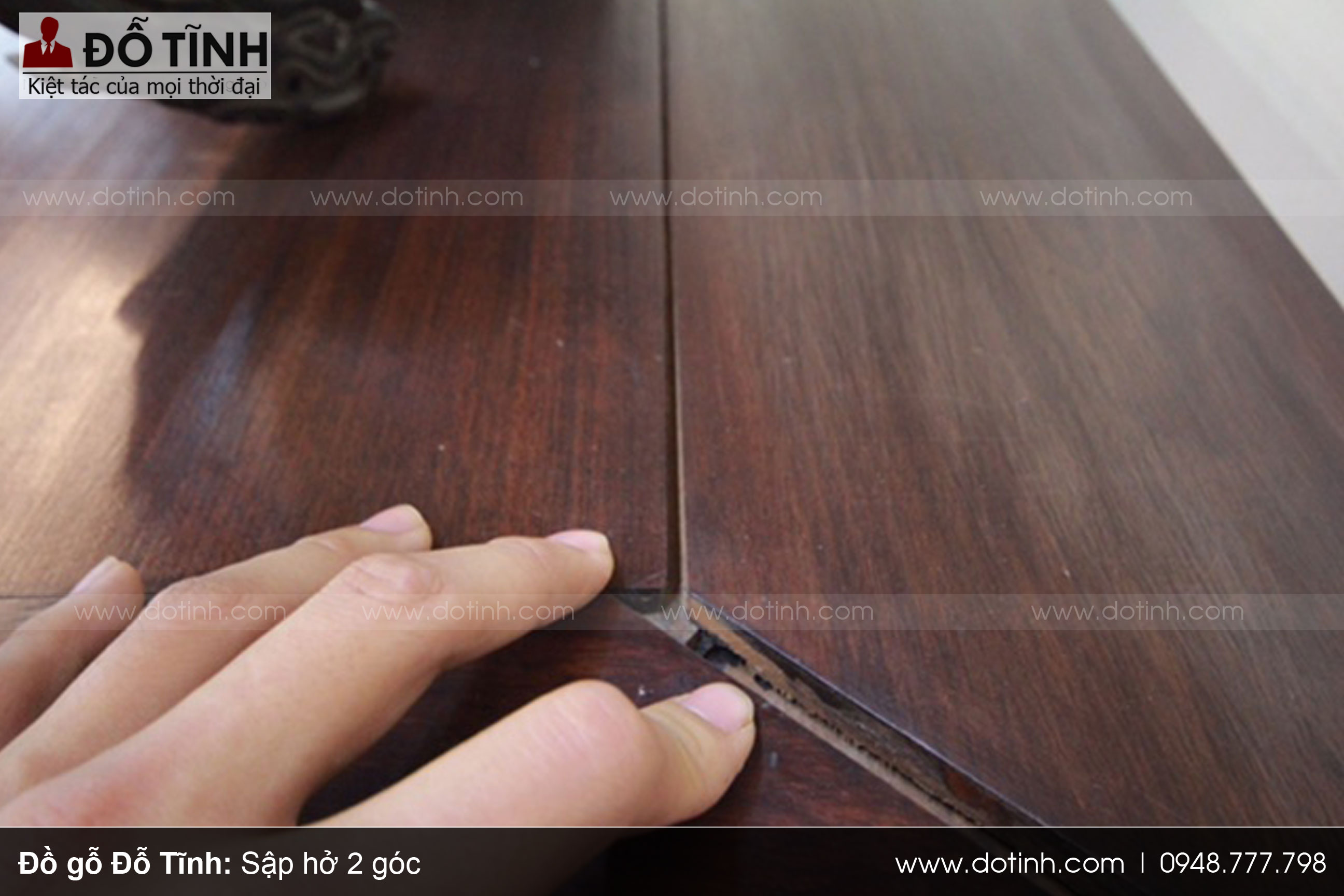 Kiểm tra kết cấu nội thất sập gỗ