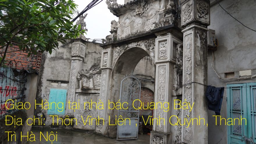 Bác Bảy sống ở ngôi làng cổ tại thôn Vĩnh Liên - Vĩnh Quỳnh, Thanh Trì Hà Nội (Ảnh: Dotinh.com)