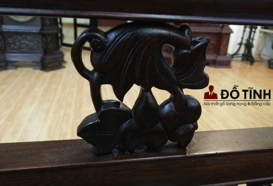 Đây là hình ảnh của bầu được đưa vào trong thiết kế bộ trường kỷ (Ảnh: Dotinh.com)