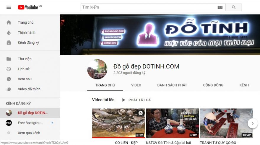 https://www.youtube.com/channel/UCaW6fljLhFNSVB8CLqQw5qA