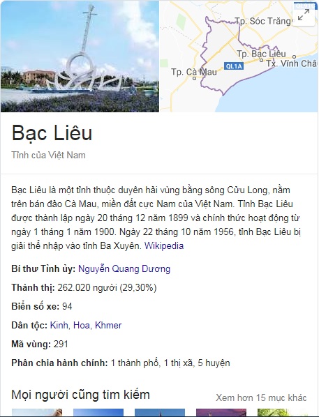 sap go tai bac lieu