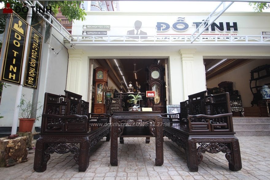Bộ trường kỷ cổ đồ đại hoàn thành trong bao lâu? - Ảnh: Dotinh.com