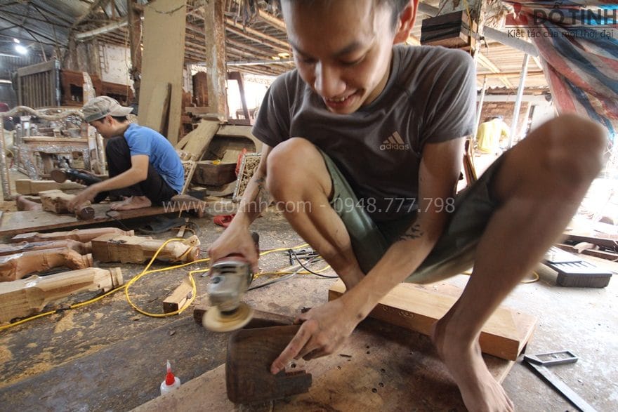Bước 3: Tạo dáng và sơ chế theo mẫu - Ảnh: Dotinh.com