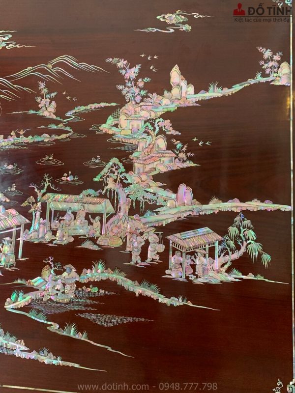 tranh thien ha thai binh go gu 5