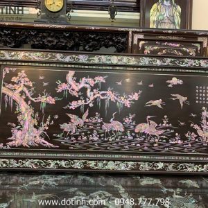 TG27: Tranh gỗ tùng hạc diên niên đẳng cấp