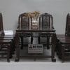 Bộ bàn ăn đục ngũ phúc siêu đẹp