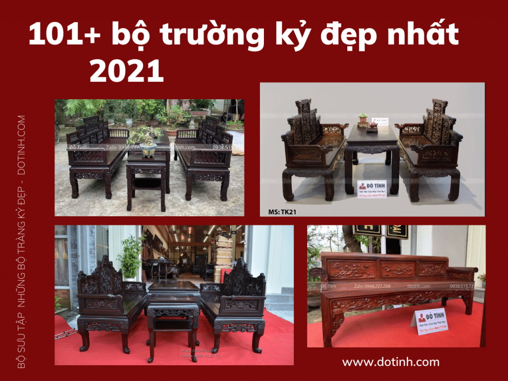 Trường kỷ gỗ lim 2