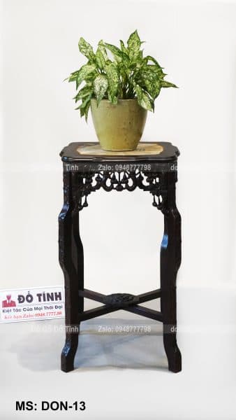 DON-13| Đôn Gỗ Bầu Dáng Bành| Vuông 45cm mẫu đôn gỗ đẹp, nơi sản xuất đôn gỗ, nơi bán đôn gỗ, mẫu đôn gỗ đẹp, đôn trang trí