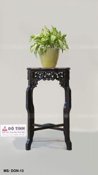 DON-13| Đôn Gỗ Bầu Dáng Bành| Vuông 45cm mẫu đôn gỗ đẹp, nơi sản xuất đôn gỗ, nơi bán đôn gỗ, mẫu đôn gỗ đẹp, đôn trang trí