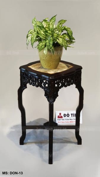 DON-13| Đôn Gỗ Bầu Dáng Bành| Vuông 45cm mẫu đôn gỗ đẹp, nơi sản xuất đôn gỗ, nơi bán đôn gỗ, mẫu đôn gỗ đẹp, đôn trang trí