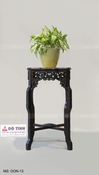 DON-13| Đôn Gỗ Bầu Dáng Bành| Vuông 45cm mẫu đôn gỗ đẹp, nơi sản xuất đôn gỗ, nơi bán đôn gỗ, mẫu đôn gỗ đẹp, đôn trang trí