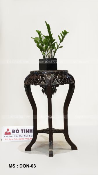 DON-03| Đôn Gỗ Chữ Thọ| Gỗ Gụ Đôn chữ thọ đỗ tĩnh, nơi sản xuất đôn chữ thọ, nơi bán đôn chữ thọ