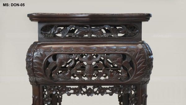 mẫu ghế đôn gỗ đẹp, ghế đôn gỗ vuông, ghế đôn gỗ giá rẻ