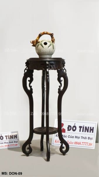 DON-09| Đôn Gỗ Như Ý Mặt Bích| ĐK 31cm mẫu ghế đôn gỗ đẹp, ghế đôn gỗ giá rẻ, nơi sản xuất đôn gỗ, mẫu đôn gỗ đẹp