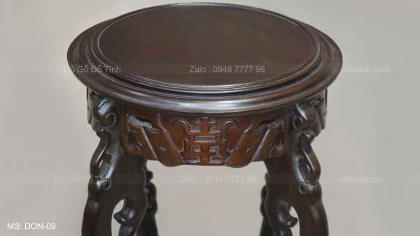 mẫu ghế đôn gỗ đẹp, ghế đôn gỗ giá rẻ, nơi sản xuất đôn gỗ, mẫu đôn gỗ đẹp