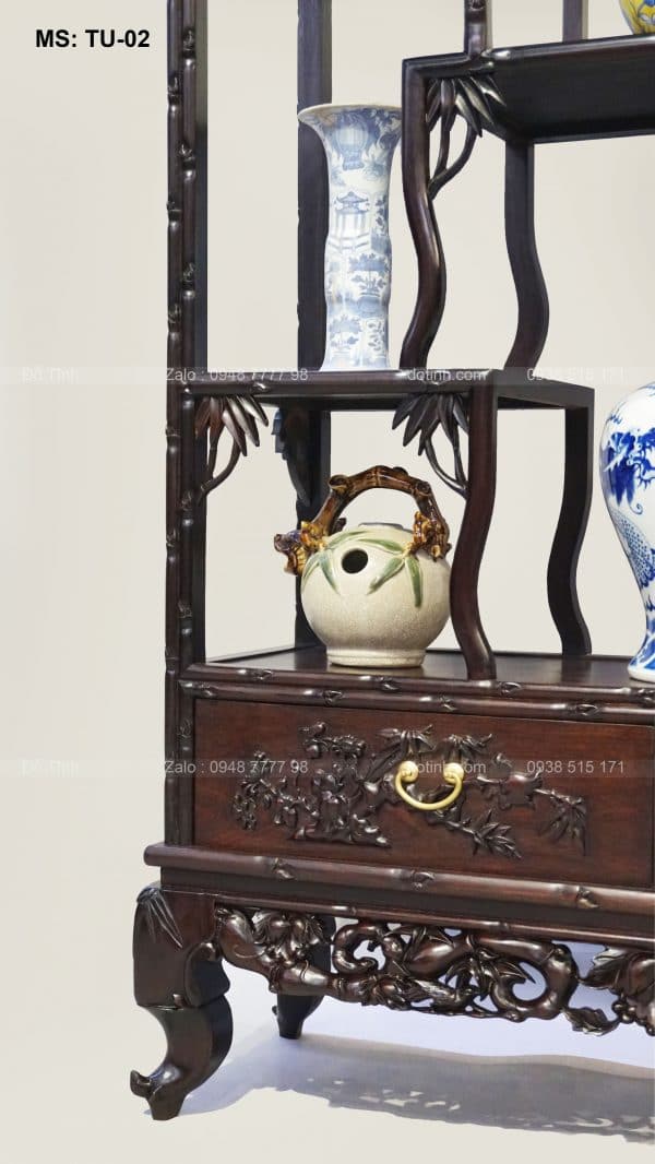 Tủ bày đồ trúc kiểu tàu, nơi sản xuất tủ bày đồ, nơi bán tủ bày đồ, mẫu tủ bày đồ đẹp nhất