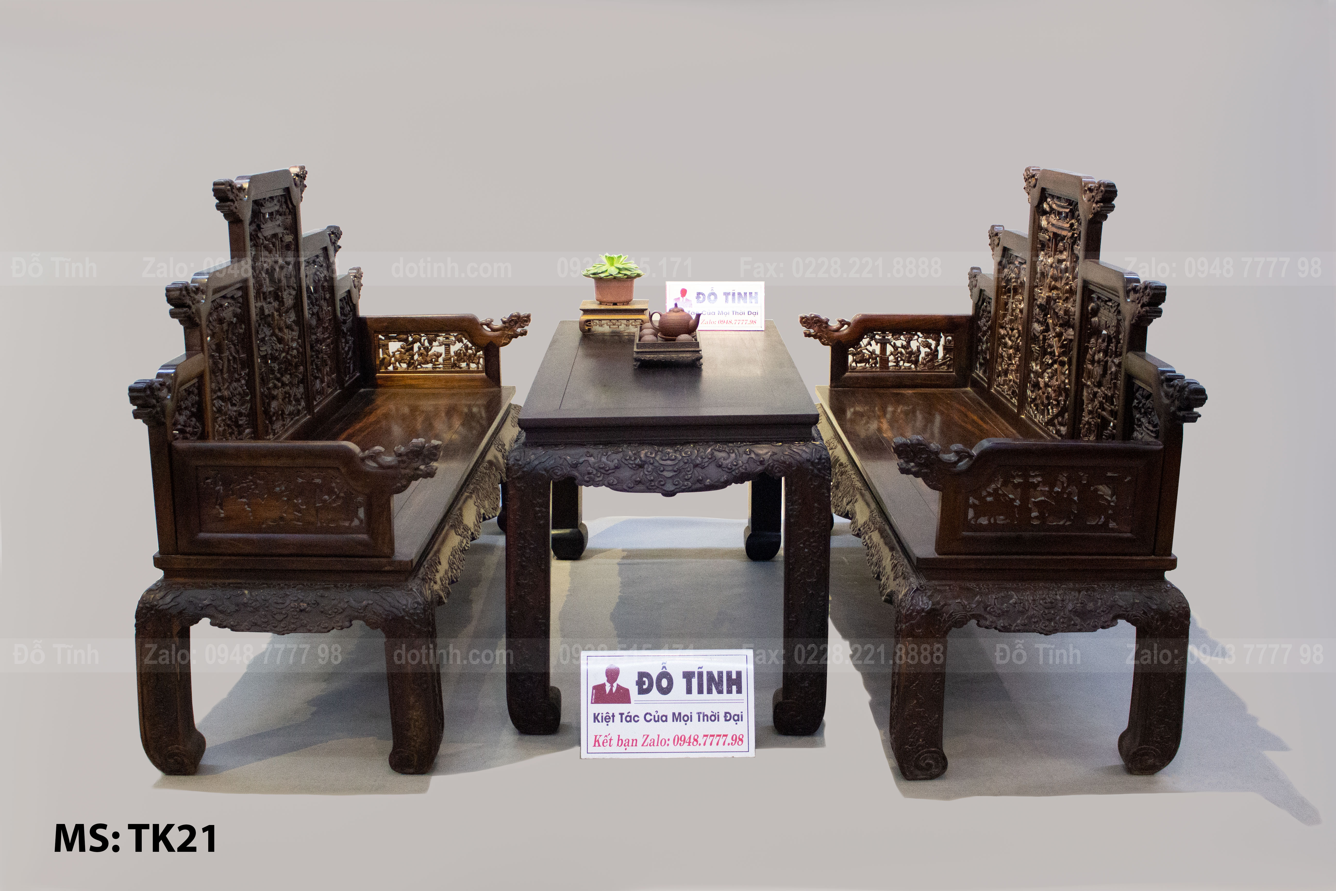 Trường kỷ ngũ sơn gỗ trắc 3 món Trường kỷ ngũ sơn gỗ trắc 3 món