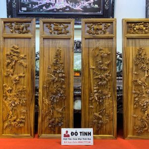 TRANH GỖ TỨ QUÝ