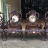 bộ bàn ghế guộc nho gỗ trắc ta