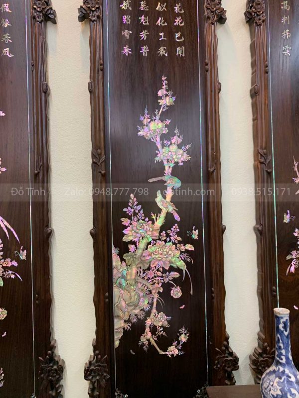 bo tranh tu quy tung cuc truc mai 3