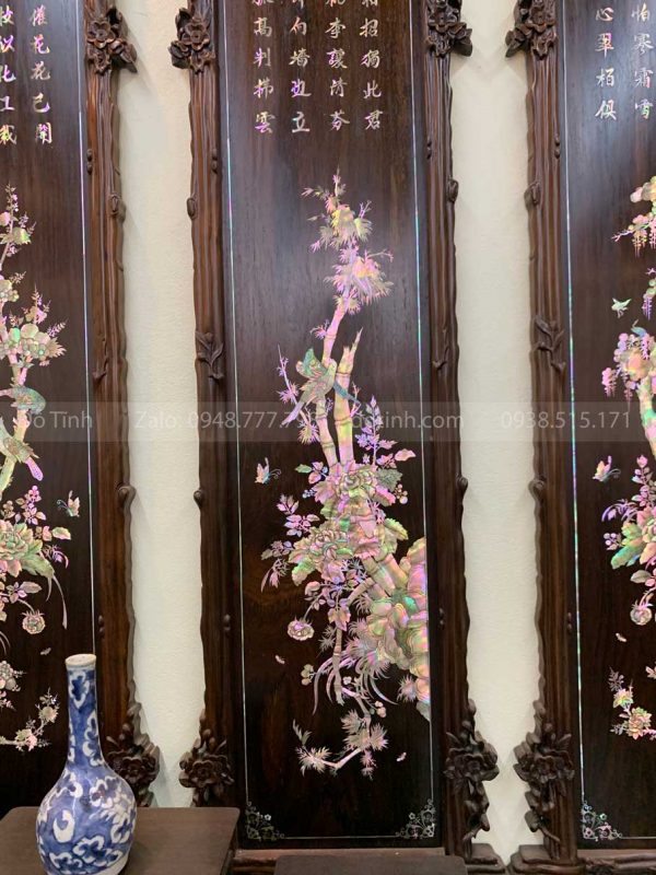 bo tranh tu quy tung cuc truc mai 4