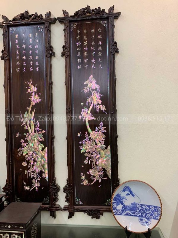 bo tranh tu quy tung cuc truc mai 5