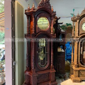 DH25-2021| Đồng Hồ Cây Đức Gỗ Cẩm Lai