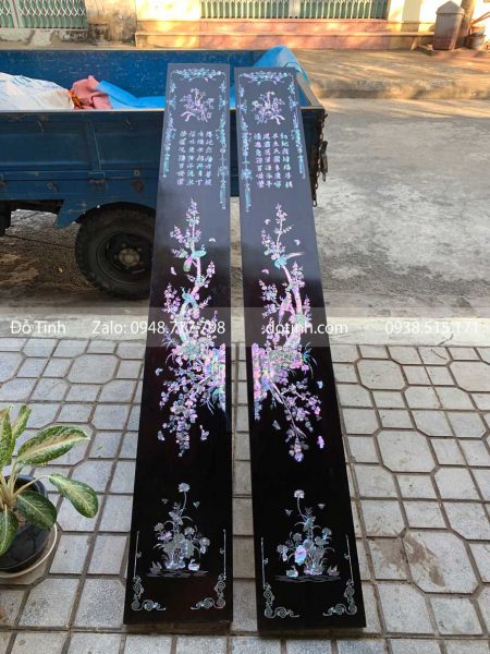 TG80-2021| Đôi Câu Đối Khảm Ốc Cực Đẹp! TG80-2021| Đôi Câu Đối Khảm Ốc Cực Đẹp!