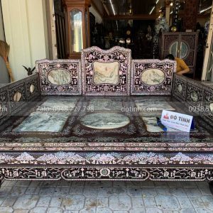 SG22-2021| Siêu Phẩm Sập Ba Thành Khảm Liên Chi Cực Đẹp!(2m17-1m75)