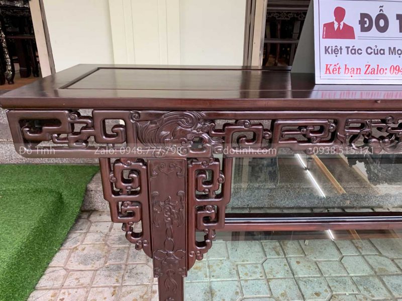 BAN06-2021| Bàn Trung Đường Gỗ Gụ ban trung duong go gu dep 2