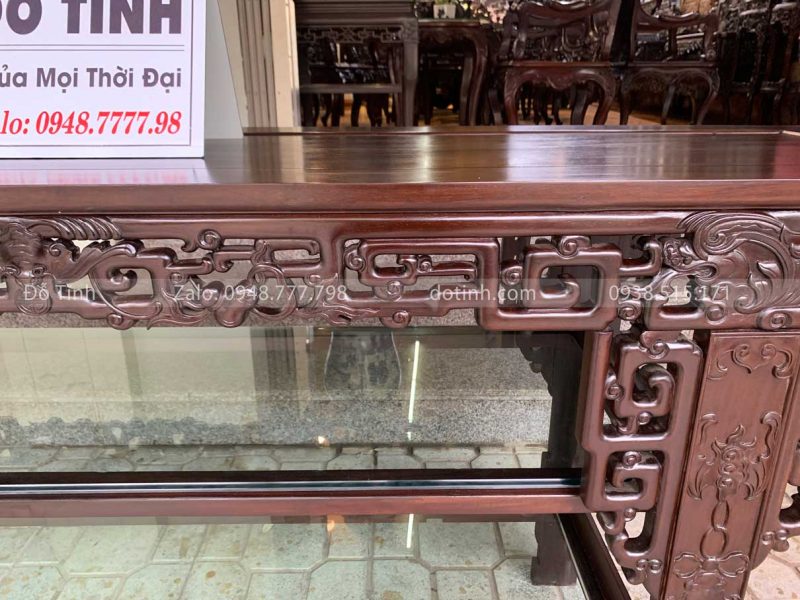 BAN06-2021| Bàn Trung Đường Gỗ Gụ ban trung duong go gu dep 4