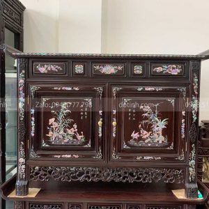BAN07-2021| Bàn Trung Đường Khảm Ốc