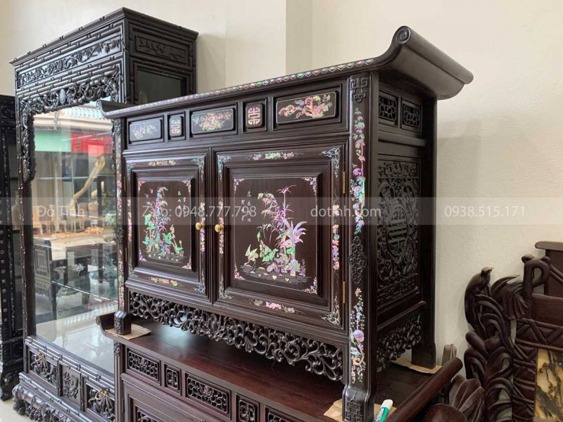 BAN07-2021| Bàn Trung Đường Khảm Ốc ban trung duong kham oc 4