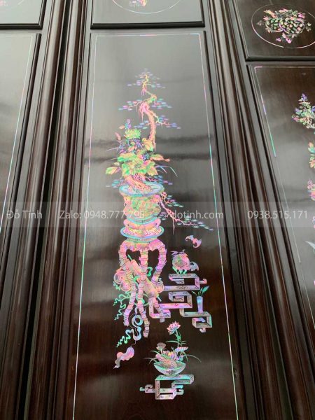 TG73-2021| Tranh Tứ Bình Khảm Ốc Đẹp Nhất buc tranh tu binh kham oc dinh cao 6