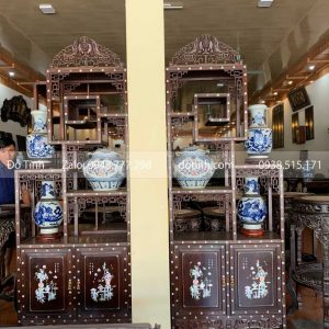 TU41-2021| Kệ Triện Phúc Khảm Cổ Đồ