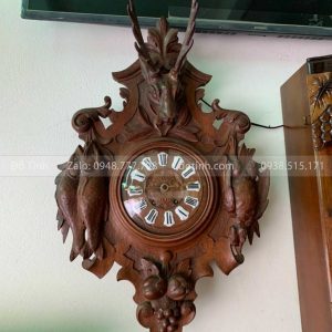 DH48-2021| Đồng Hồ Treo Tường Gỗ Sồi