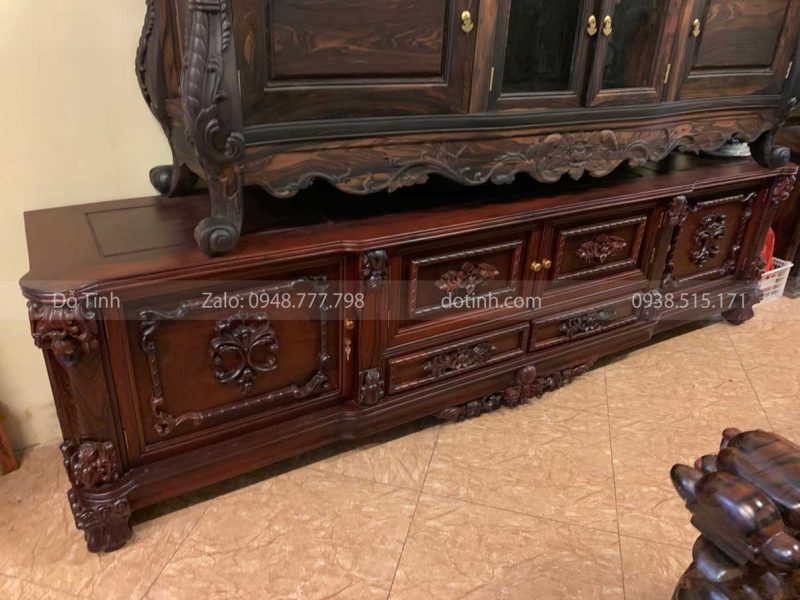 TV02-2021| Kệ Tivi Gỗ Cẩm Lai Siêu VIP Kệ Tivi Gỗ Cẩm Lai