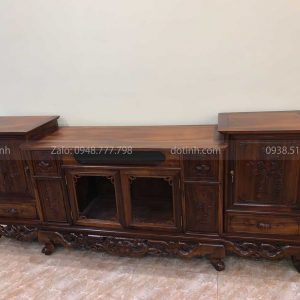 TV05-2021| Kệ Tivi Gỗ Gụ Ta Siêu Vân