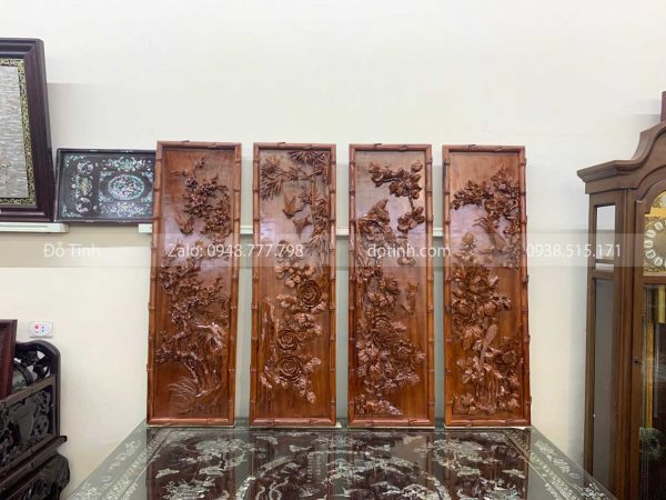 tranh tu quy duc tay 2