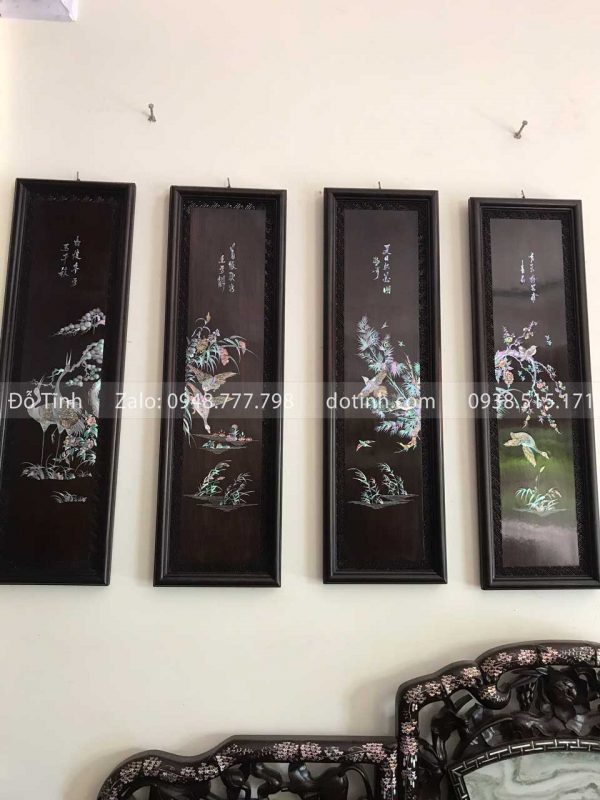 tranh tu quy kham oc dep 10