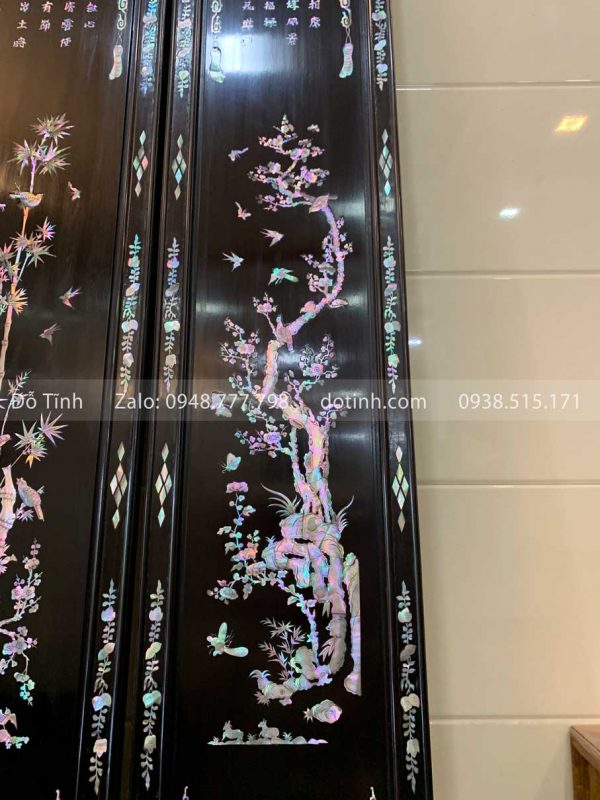 tranh tu quy tung cuc truc mai 10