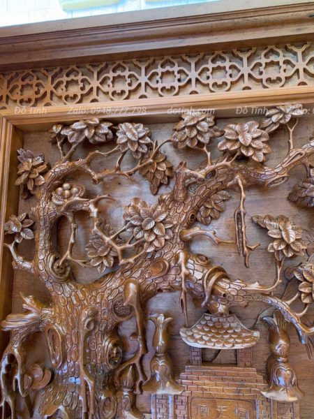 tranh vinh quy bai to duc tay go gu 7