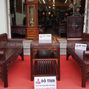AA50-2021| Trường Kỷ Đục Sen Gỗ Gụ Ta Quảng Bình