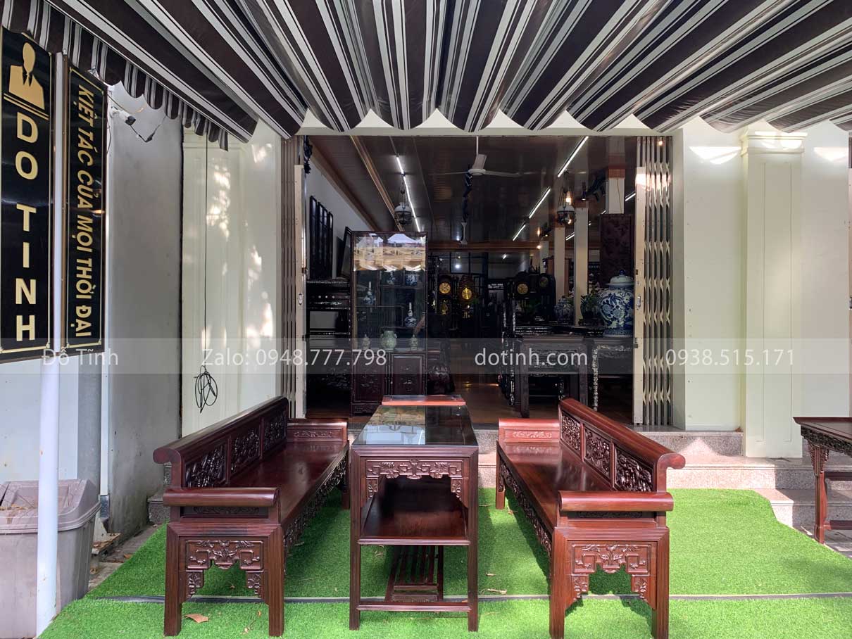 trường kỷ vai lật gỗ gụ