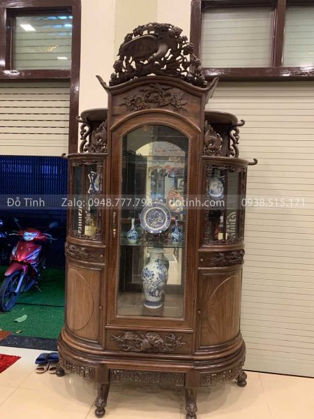 TU24-2021| Tủ Chùa Gỗ Gụ Ta Hàng Tái