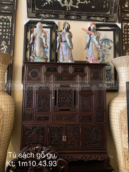 Tủ Sách Huế Gỗ Gụ 