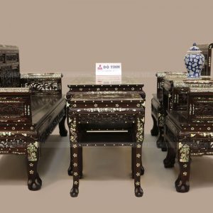 TK32| Trường Kỷ Huế Đục Cảnh Khảm Ốc Gụ Ta
