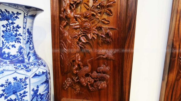 bo tranh tu quy go gu ta quang binh tung cuc truc mai 10
